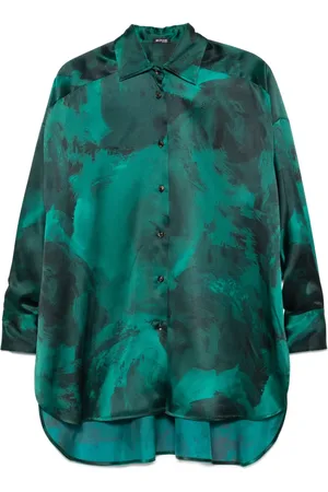 Kiton Printed silk shirt
