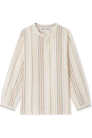 BONPOINT Artiste stripe-pattern shirt