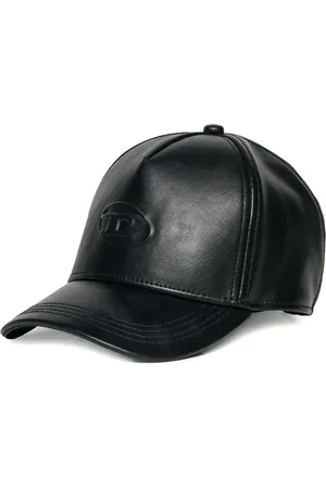Diesel Faux-leather cap