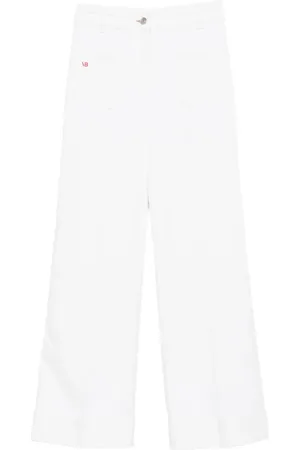 Victoria Beckham Patch-pocket jeans