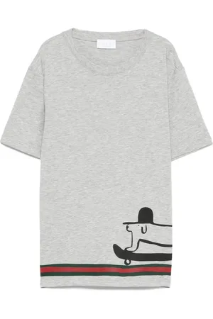 Gucci X Euan Roberts dog-print T-shirt