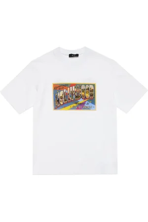Nº21 Graphic-print cotton T-shirt