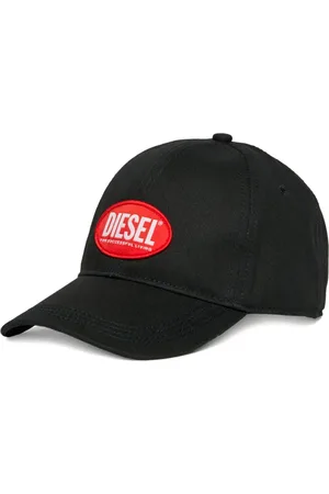 Diesel Logo-appliqué cap