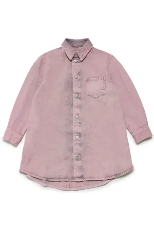 Maison Margiela Washed-effect denim shirt