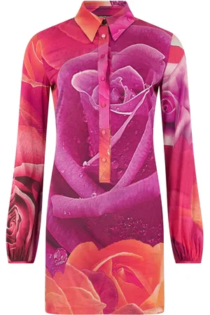 Roberto Cavalli Floral-print dress