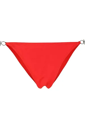 Diesel Logo-plaque side-ring bikini bottom