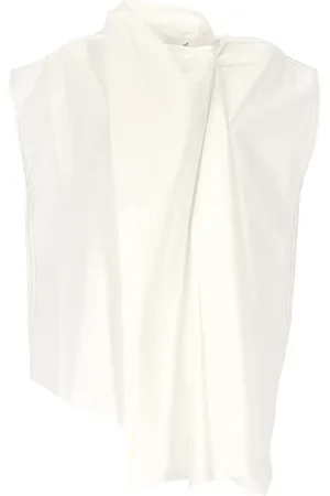 Carven Draped cotton top