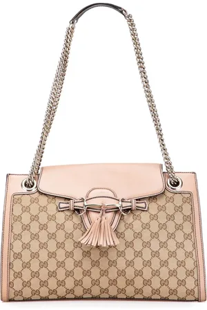 Gucci 2016-2025 Large GG Canvas Emily shoulder bag