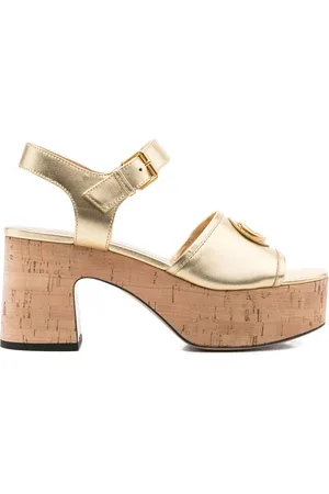VALENTINO GARAVANI 80mm Vlogo heeled sandals