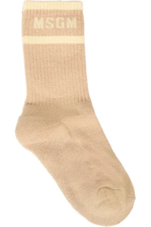 Msgm Logo-print cotton socks