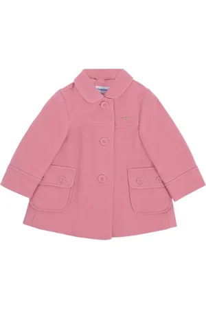 Mayoral Peter pan collar buttoned jacket