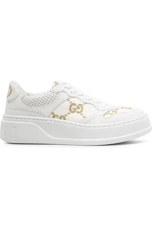 Gucci GG Supreme panelled sneakers