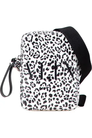 VALENTINO GARAVANI 2018-2025 Small Leather Animalier Print VLTN crossbody bag