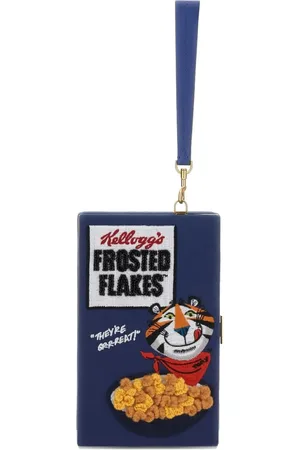 Anya Hindmarch Frosted-flakes-tiger clutch