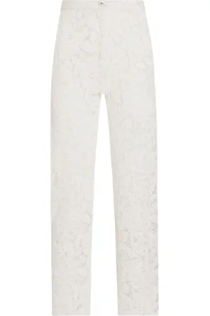 Dolce & Gabbana Lace-detailing trousers