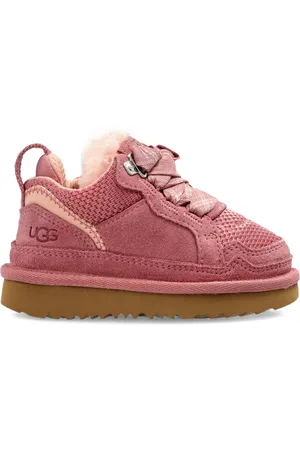 UGG Lowmel ribbon-lace shearling-lined sneakers