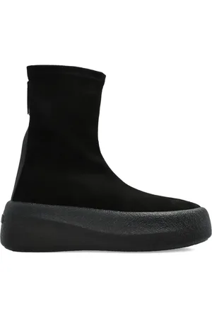 vic matiè Stretch-fabric platform trainers