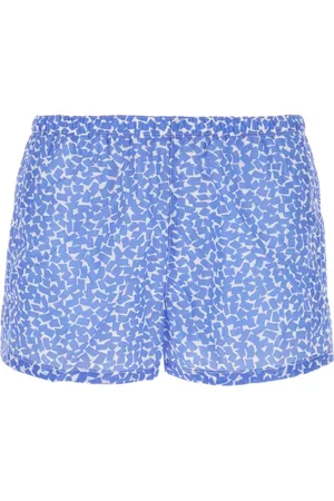 Prada Geometric-print swimming shorts