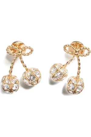 VALENTINO GARAVANI Cherryfic Swarovski® crystal-embellished earrings