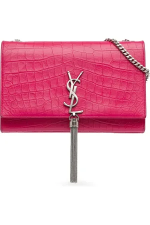 Saint Laurent 2015 Medium Embossed Kate Tassel crossbody bag