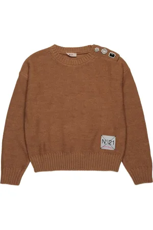 Nº21 Decorative-button jumper