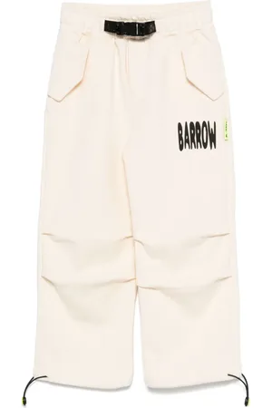 BARROW Buckle-fastening cargo trousers