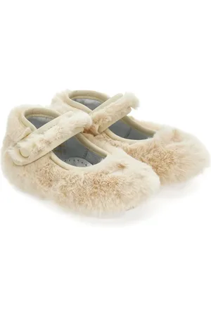 MONNALISA Faux-fur ballerinas