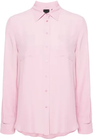 Pinko Button-up crepe shirt