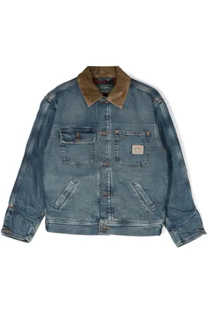 Ralph Lauren Corduroy-collar denim jacket