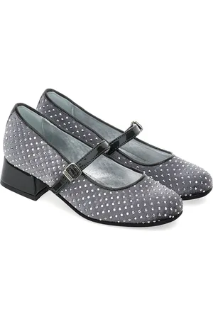 MONNALISA Rhinestone-embellished ballerinas