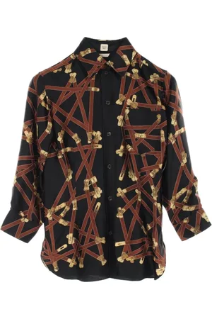 Hermès Pattern silk shirt