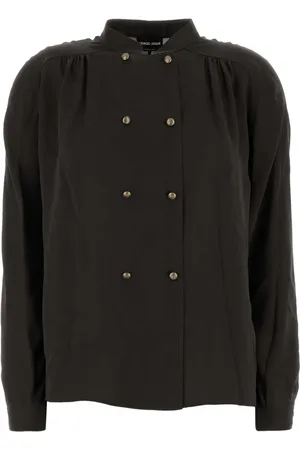 Giorgio Armani Double-breasted silk shirt