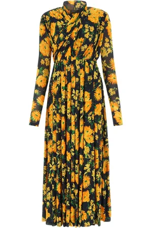 Balenciaga Floral-print maxi dress