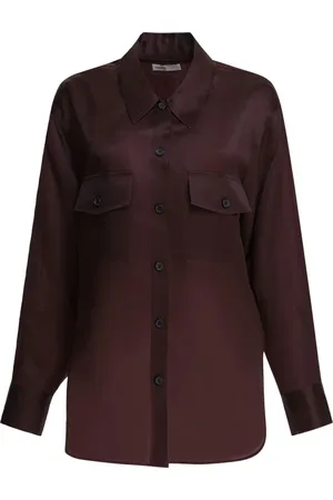 Khaite Button-down flap-pocket shirt