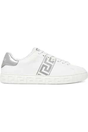 VERSACE Greca embroidered sneakers