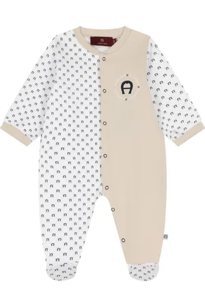 Aigner Logo-print two-tone pajamas