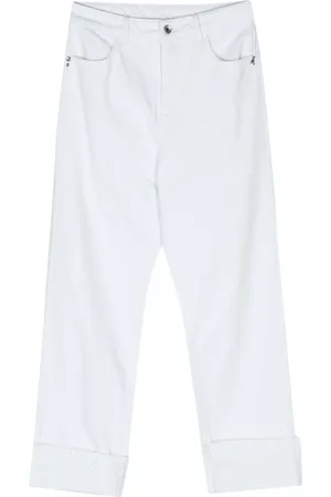 Patrizia Pepe High-rise tapered jeans