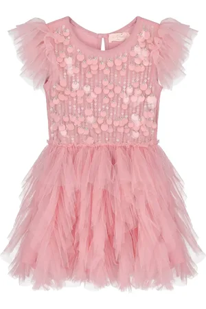 Tutu Du Monde Sequin-embellished tulle dress