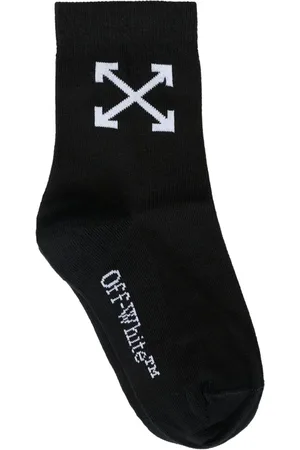 OFF-WHITE Logo-detail ribbed socks