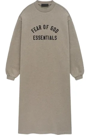 FEAR OF GOD Logo-embroidered sweatshirt dress