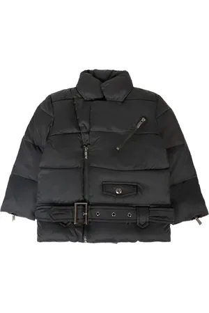 John Richmond Belted puffer jacket