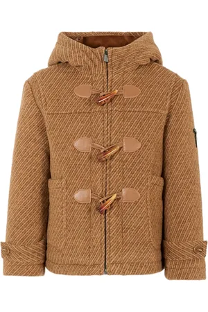 Trussardi Hooded toggle coat