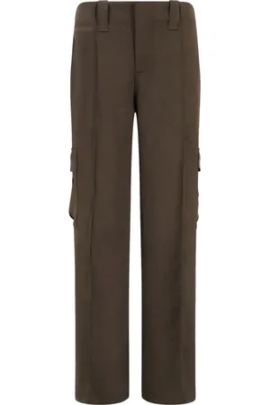 Phoebe Philo Liquid cargo-pocket trousers
