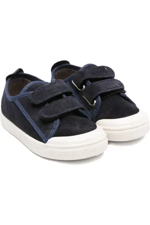 Il gufo Double-strap suede sneakers