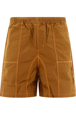 Brain Dead Triple-needle panel shorts