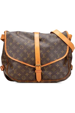 LOUIS VUITTON 2001 Monogram Saumur 35 crossbody bag