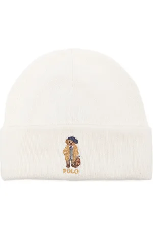 Ralph Lauren Embroidered-logo beanie hat