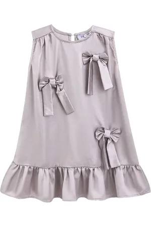 Mimi Tutu Sofia bow-embellished ruffled dress
