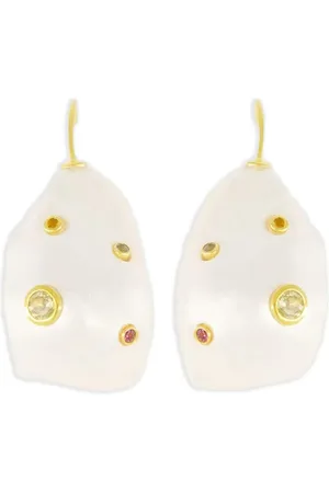 Lizzie Fortunato Eros gemstone earrings