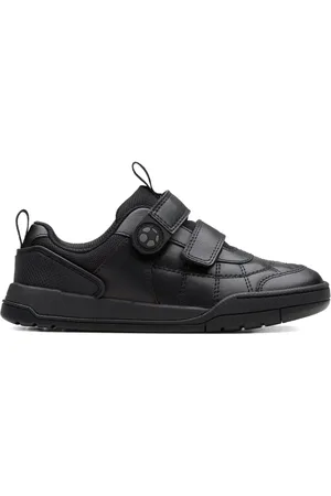 Clarks Double-strap leather trainers